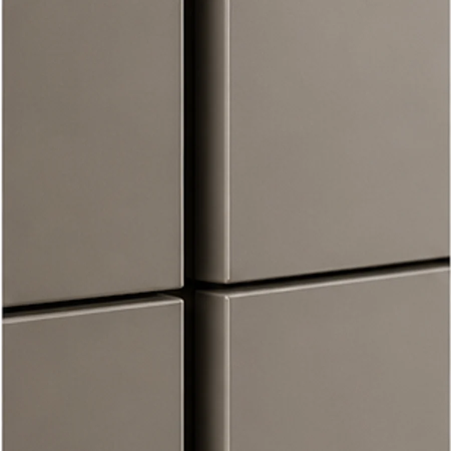 Matte neutral cabinetry finish sample