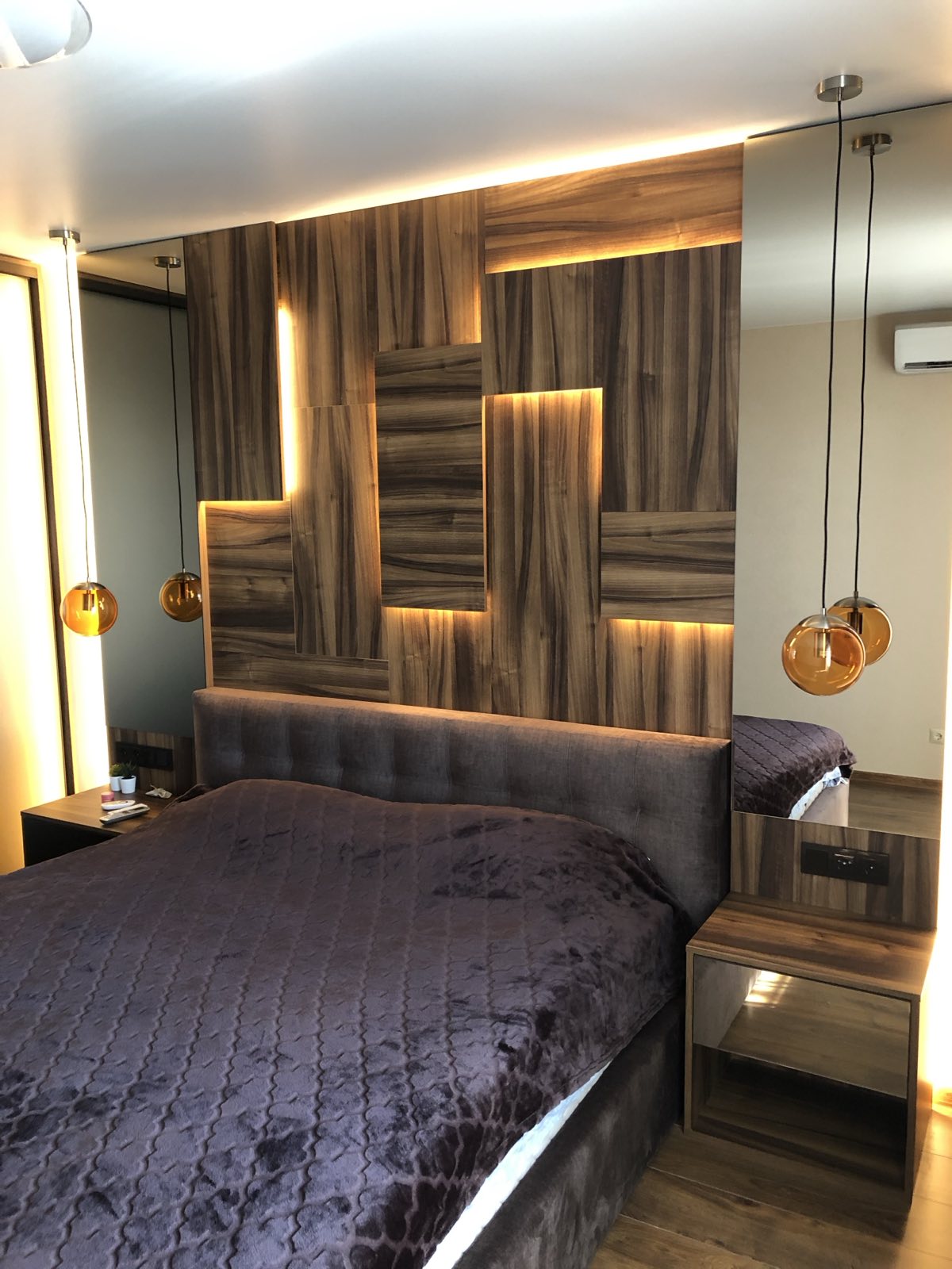 Bedroom Dressing And Feature Wall Joinery portfolio image 3