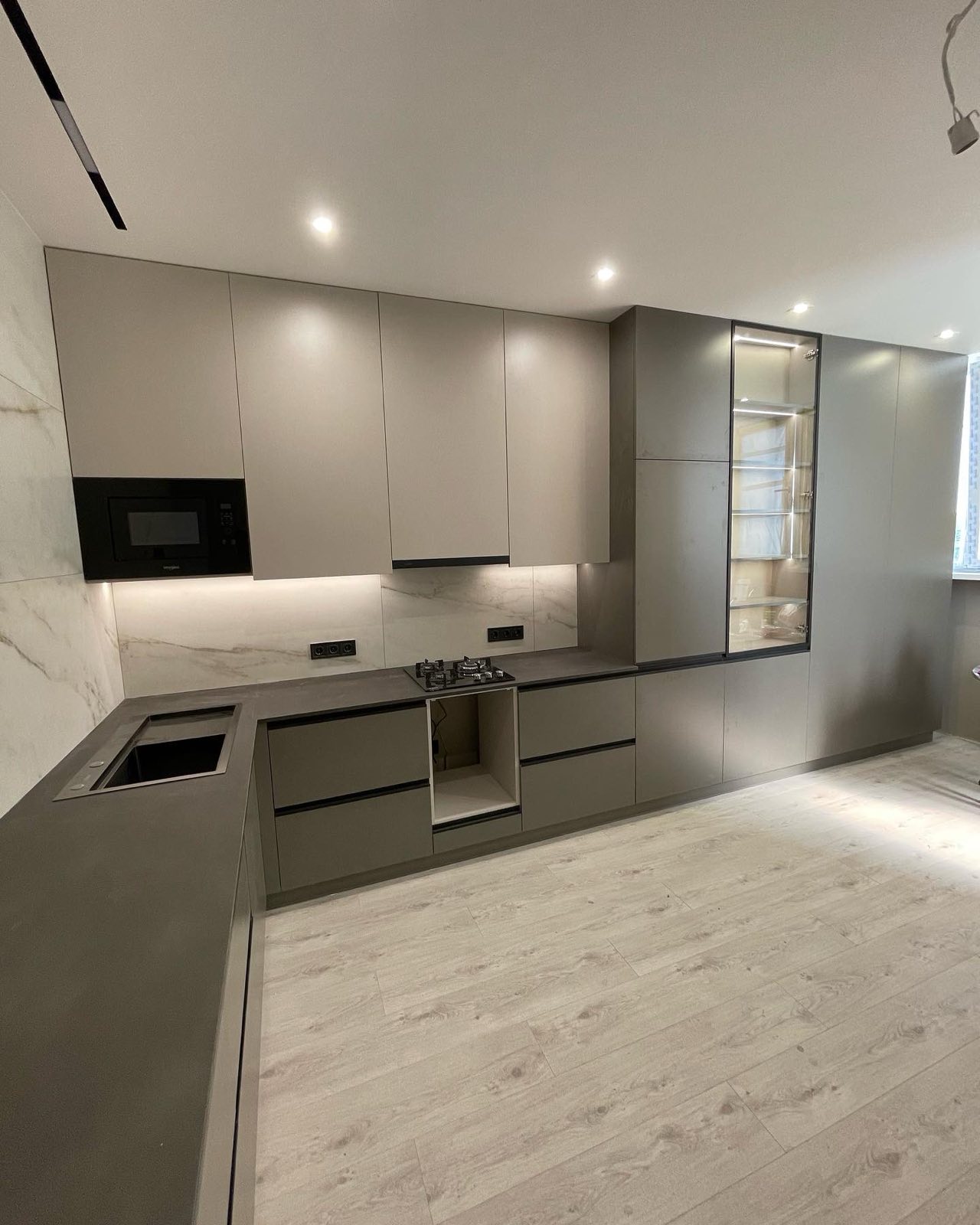 Grey Galley Kitchen Joinery portfolio image 2